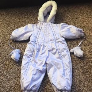Baby Girl Snowsuit